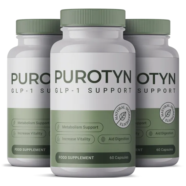 Three bottles of Purotyn